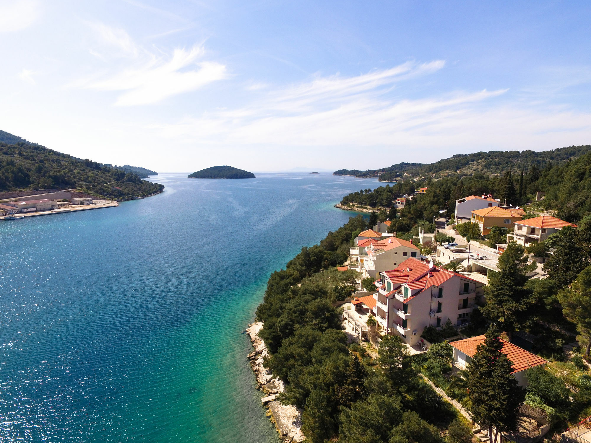 Apartments Vala Vela Luka Buitenkant foto
