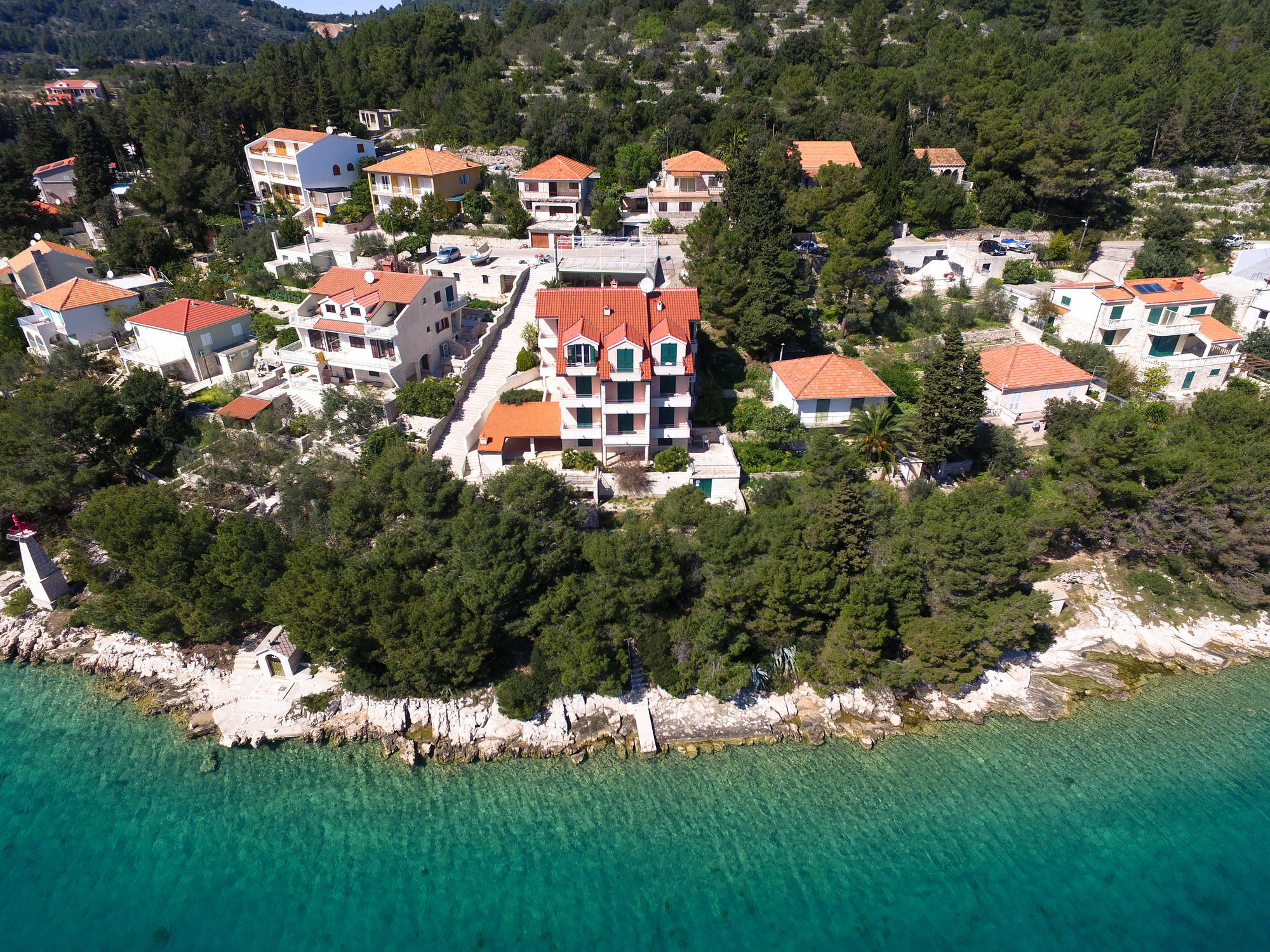 Apartments Vala Vela Luka Buitenkant foto
